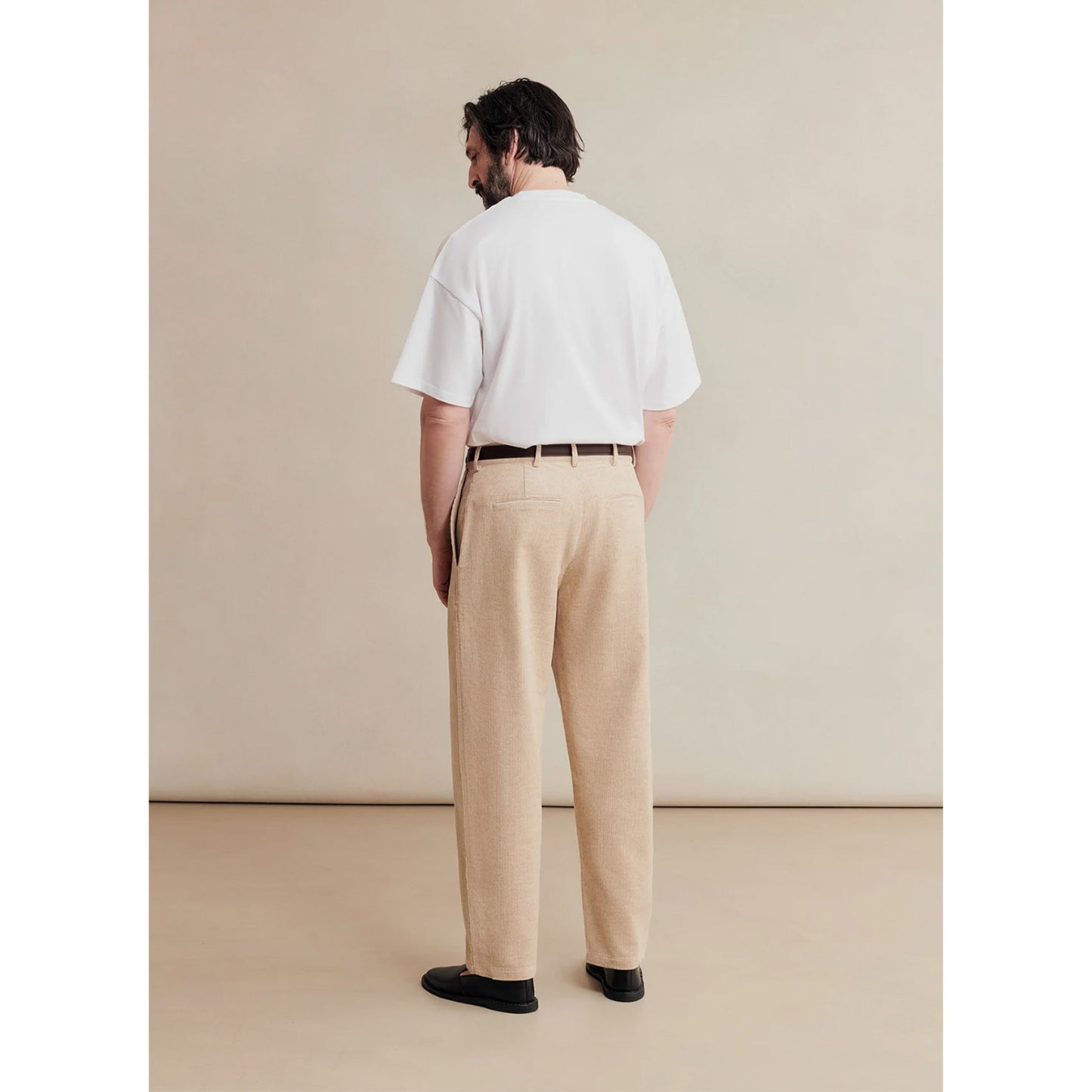 Ballon Corduroy Trouser in Undyed