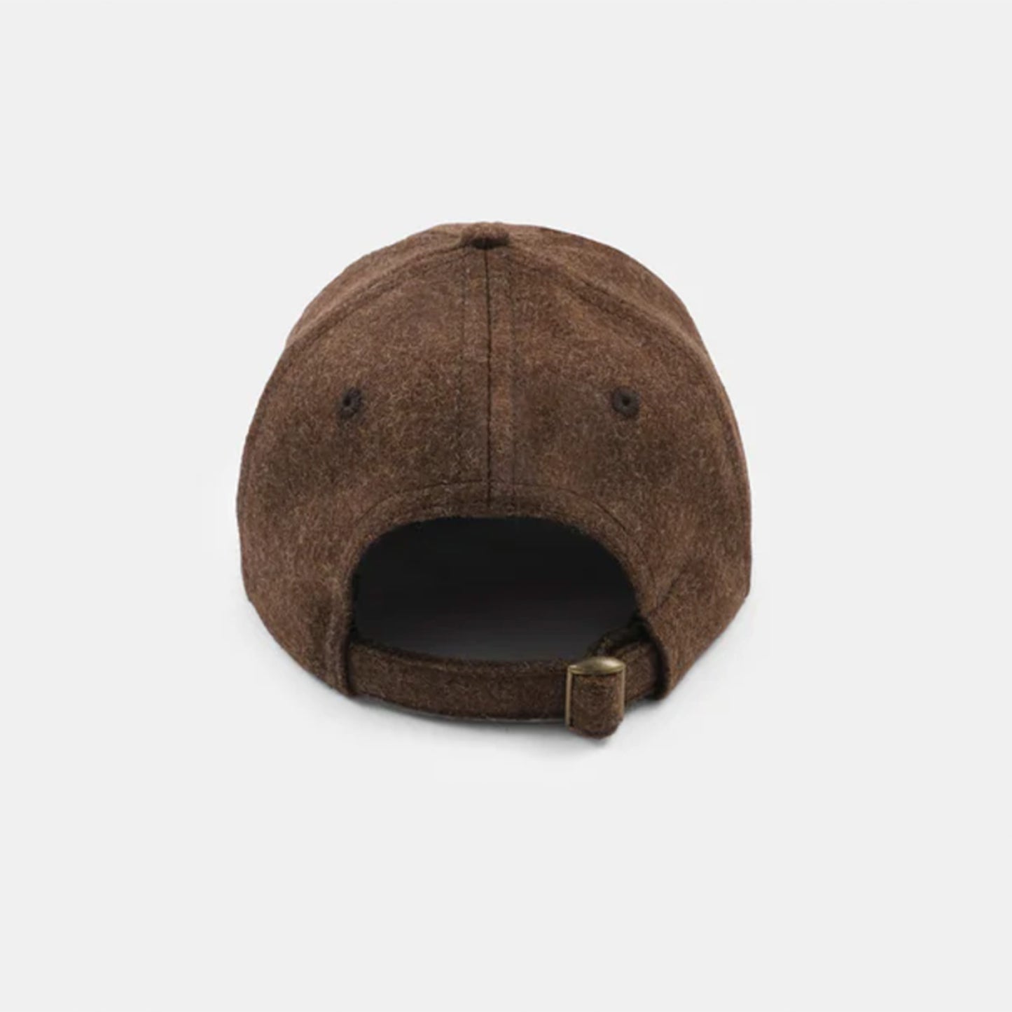Unstructured Baseball Cap in Medium Brown Mix