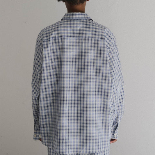 Claude Shirt in Blue Check