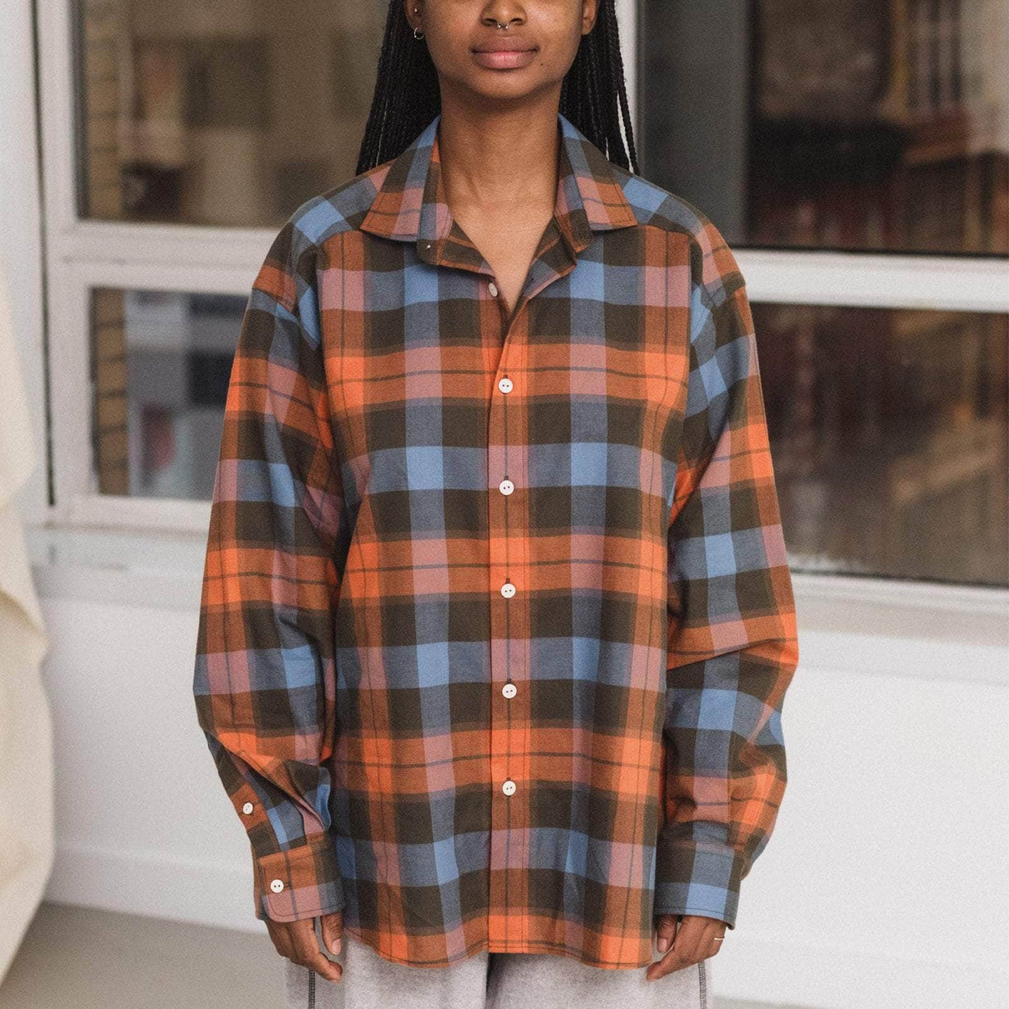 Claude Shirt in Frame Plaid