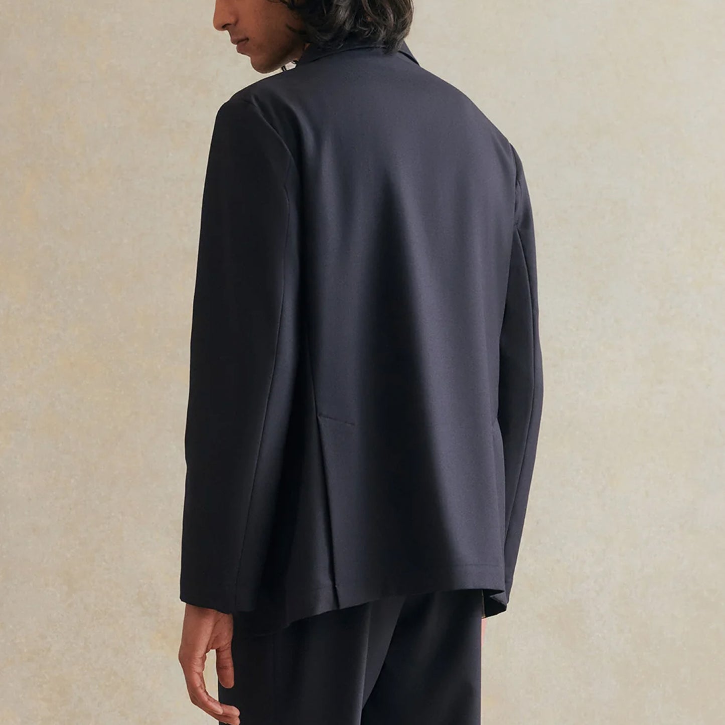 Essential Jacket in Navy