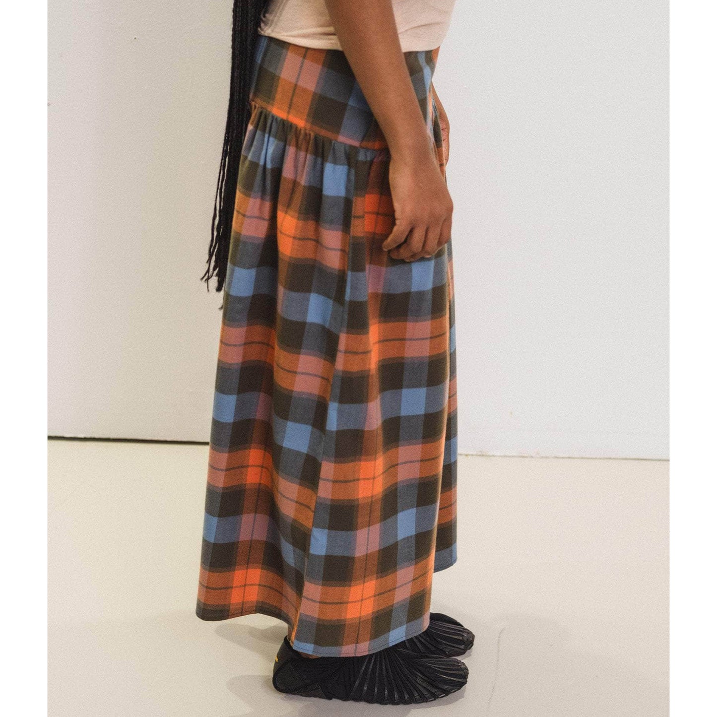 Garlin Skirt in Frame Plaid
