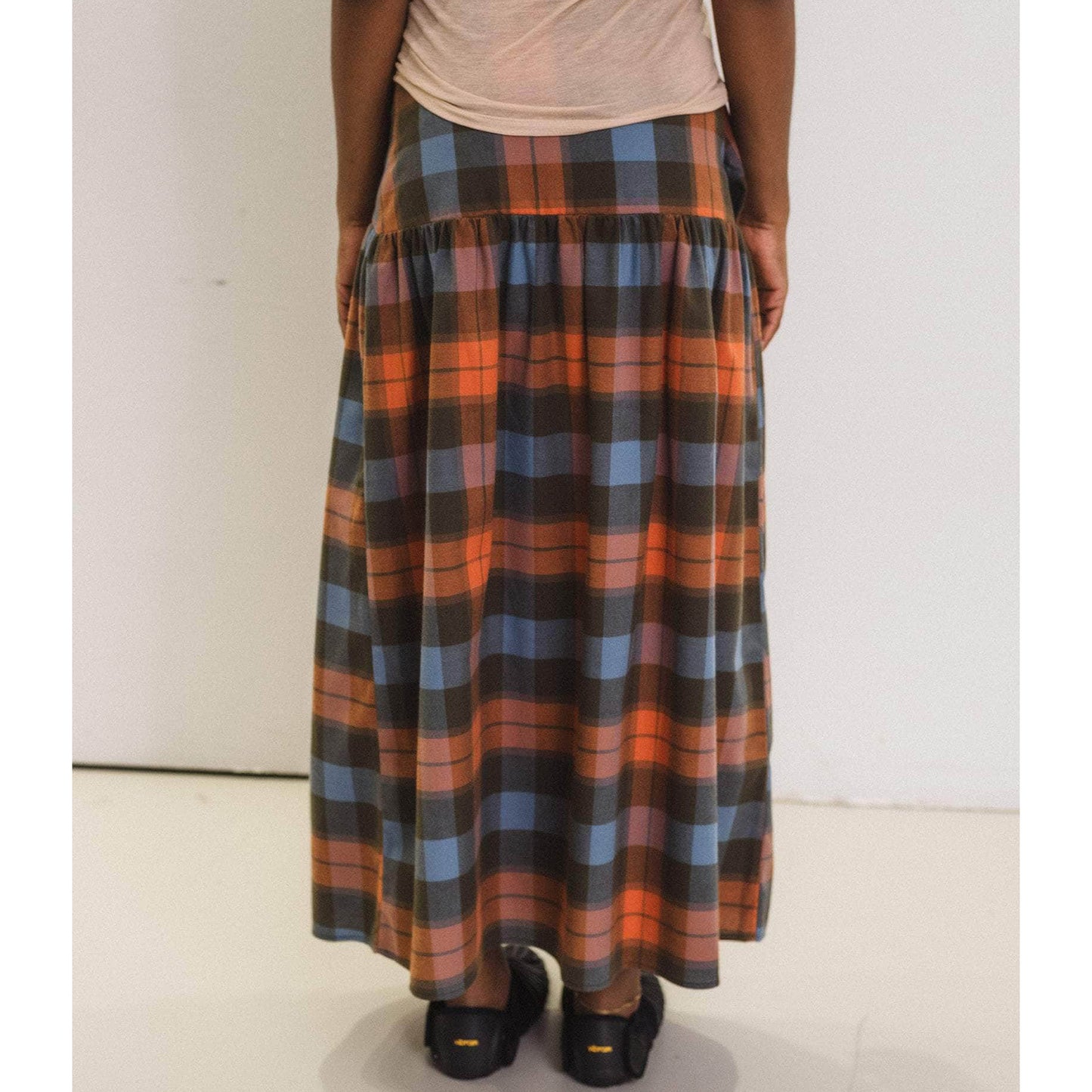 Garlin Skirt in Frame Plaid
