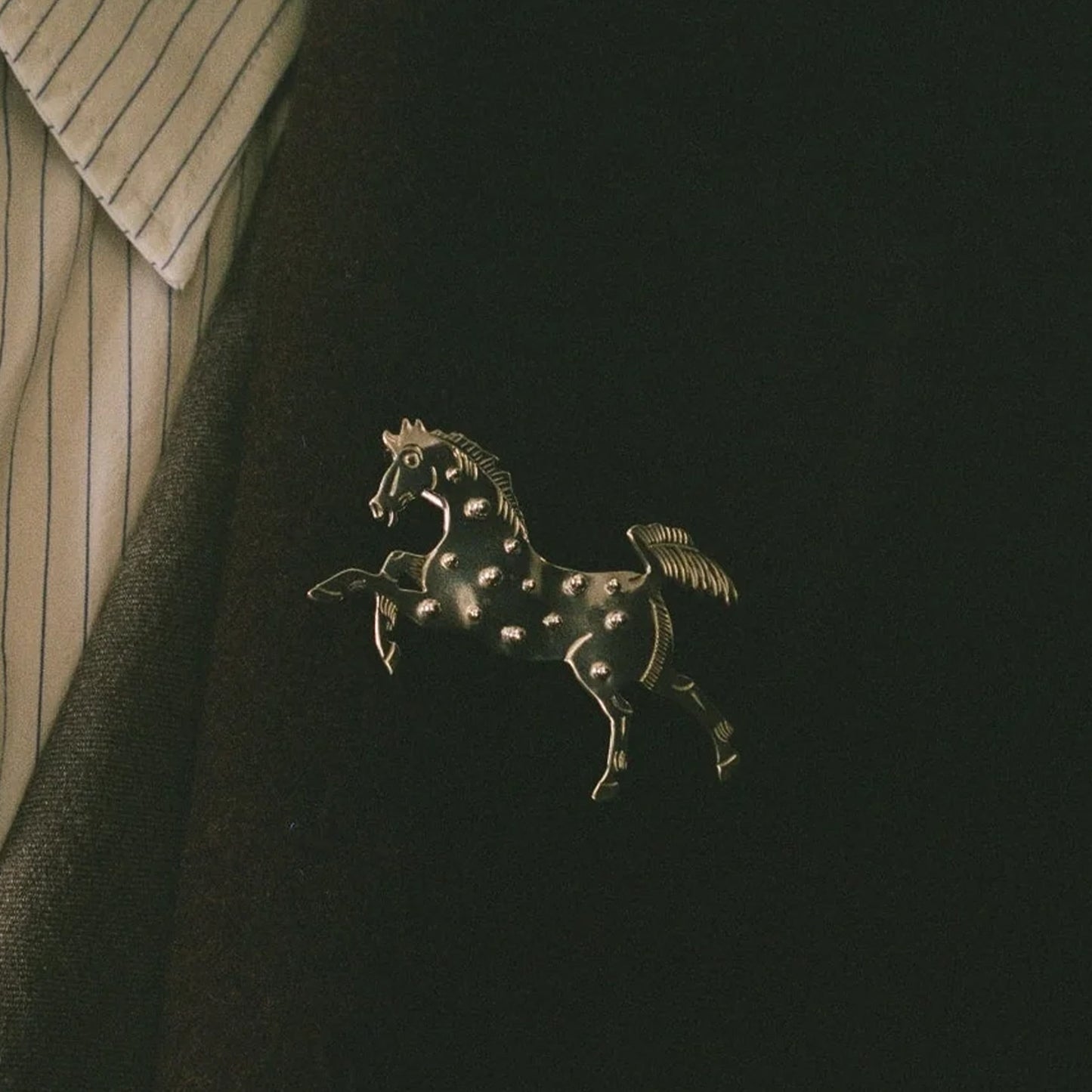 Giddy Up Pin in 925 Silver