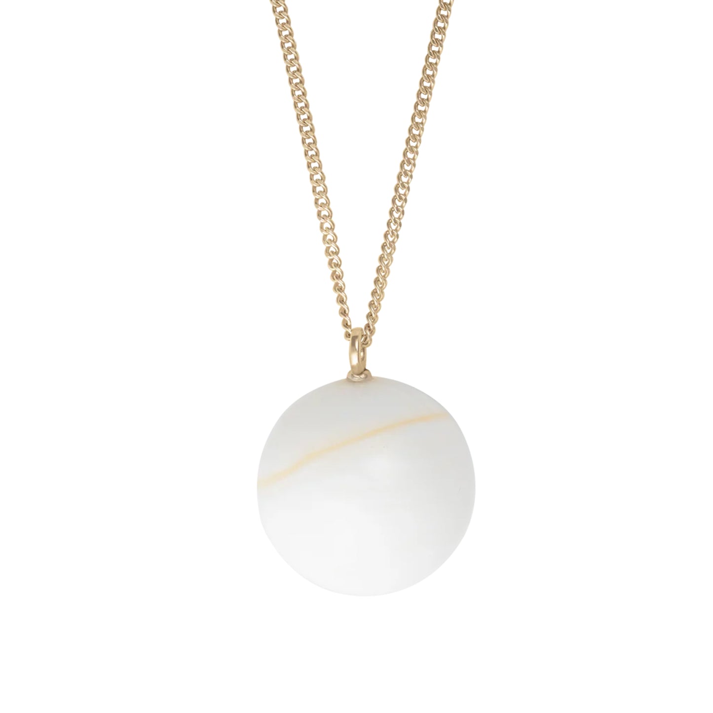 Gold Shell Long Necklace