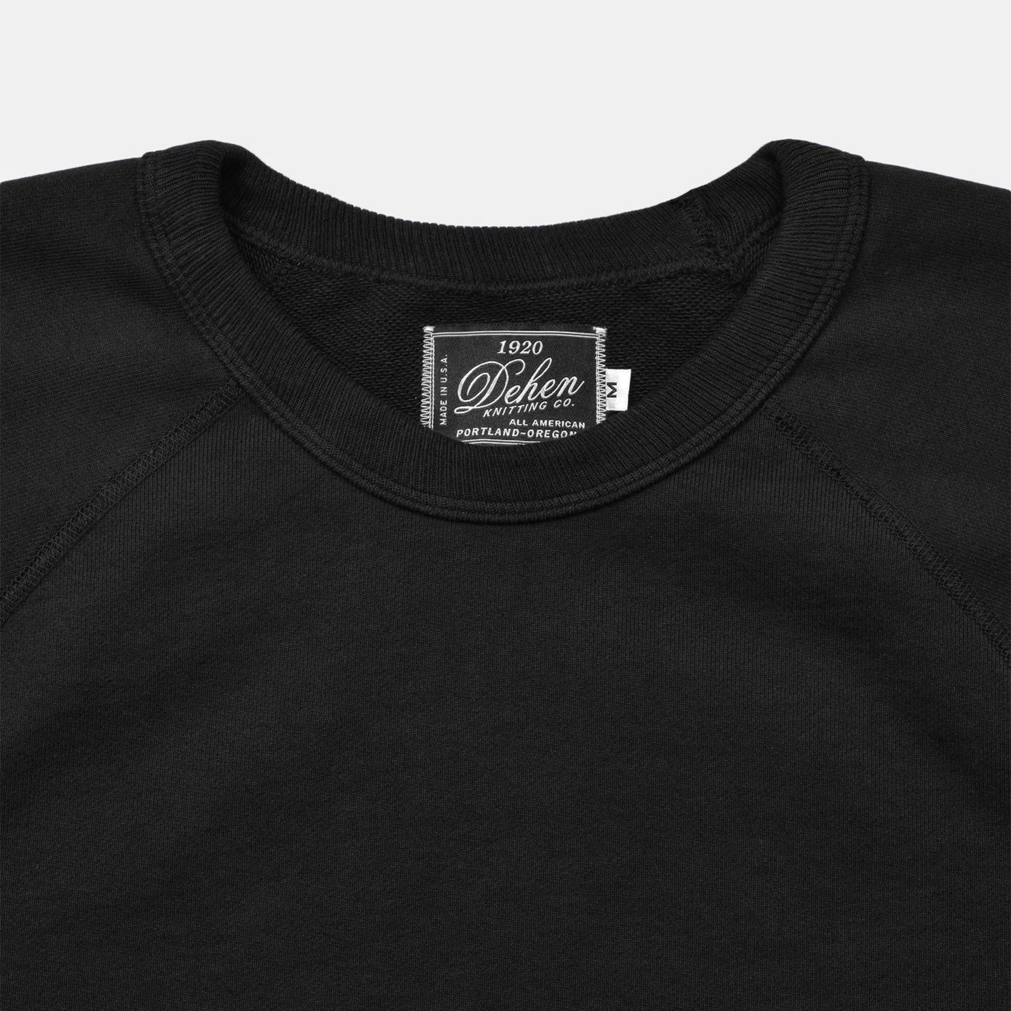 Heavy Duty Crew in Black