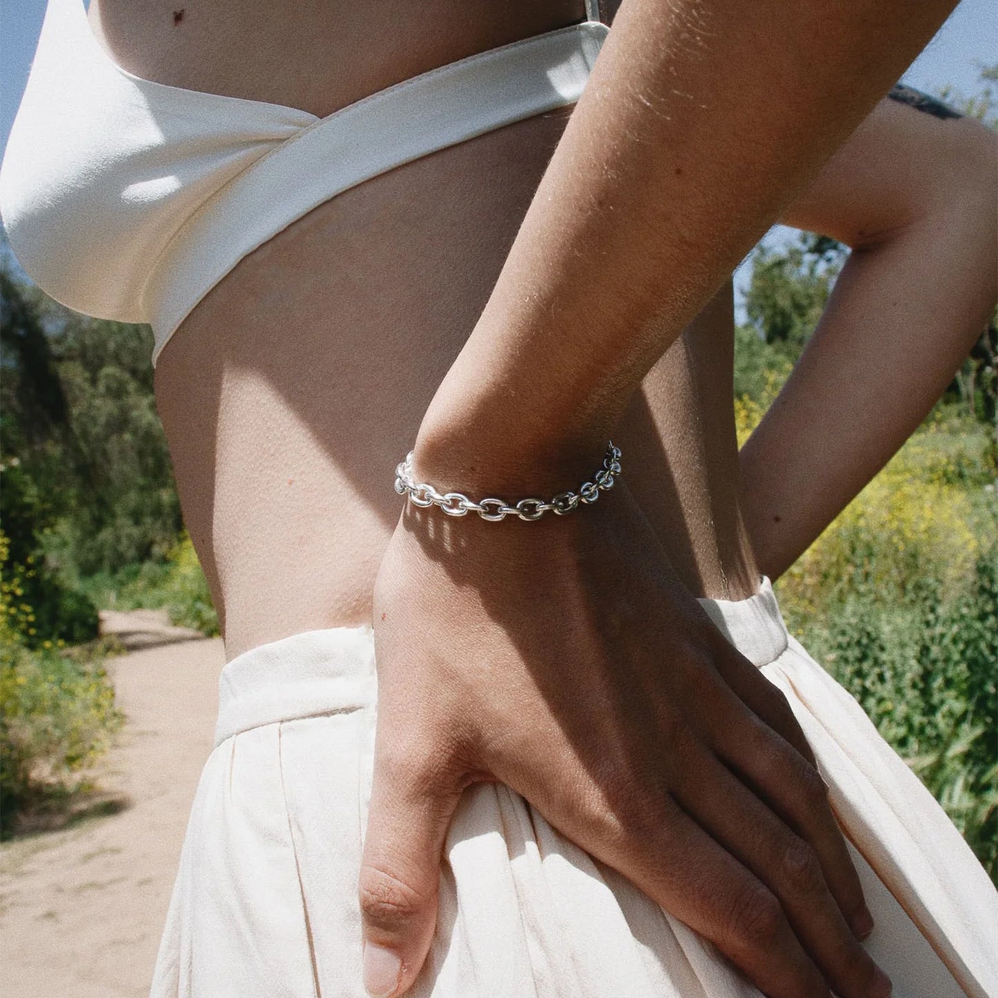 ID Box Lock Cable Bracelet