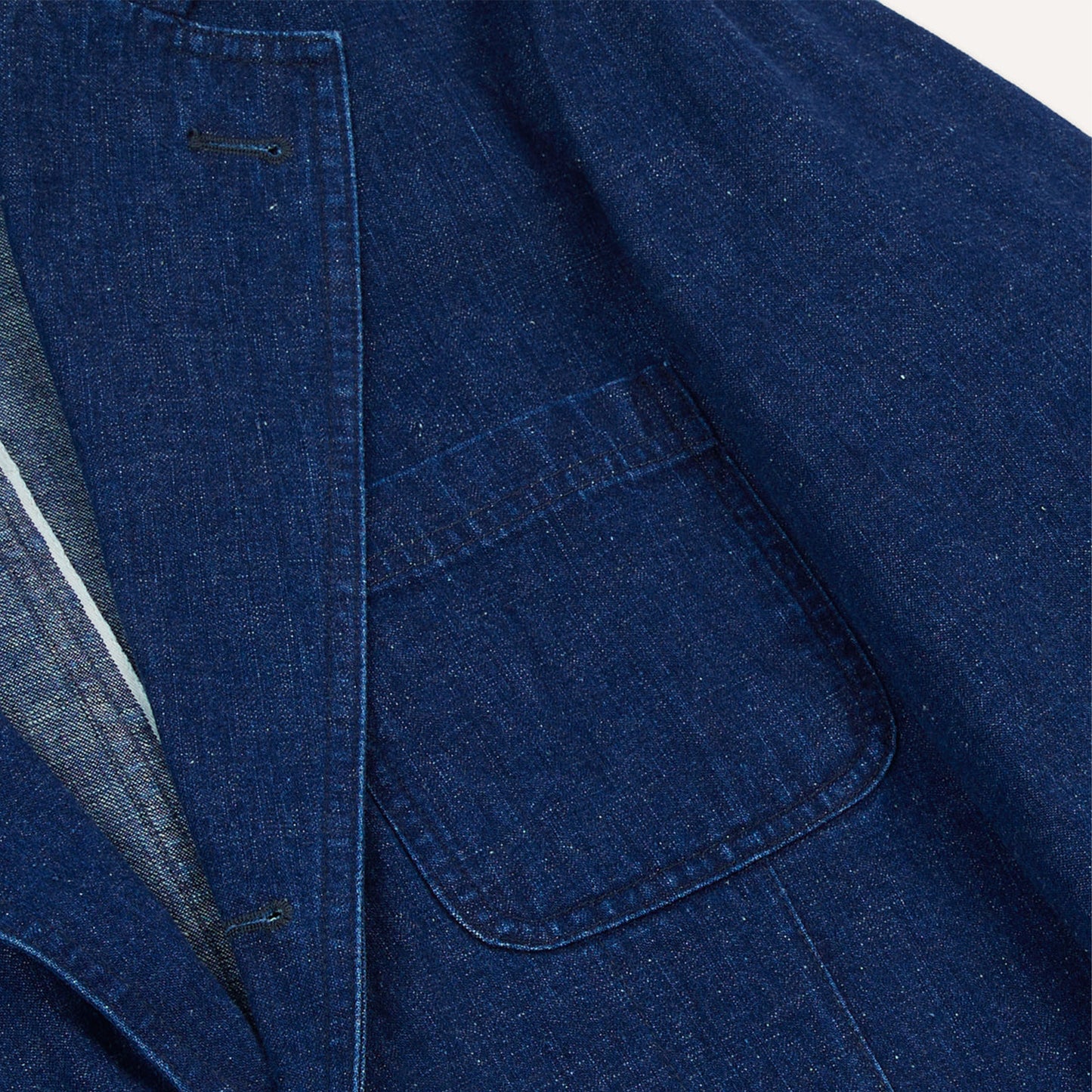 Indigo Cotton-Linen Games Blazer Mk. VI