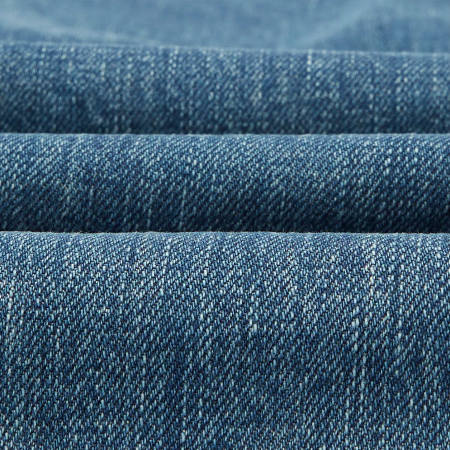 Japanese Selvedge Denim Five-Pocket Jeans in Bleach Wash