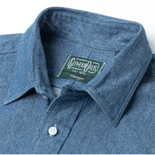 Light Denim Work Shirt