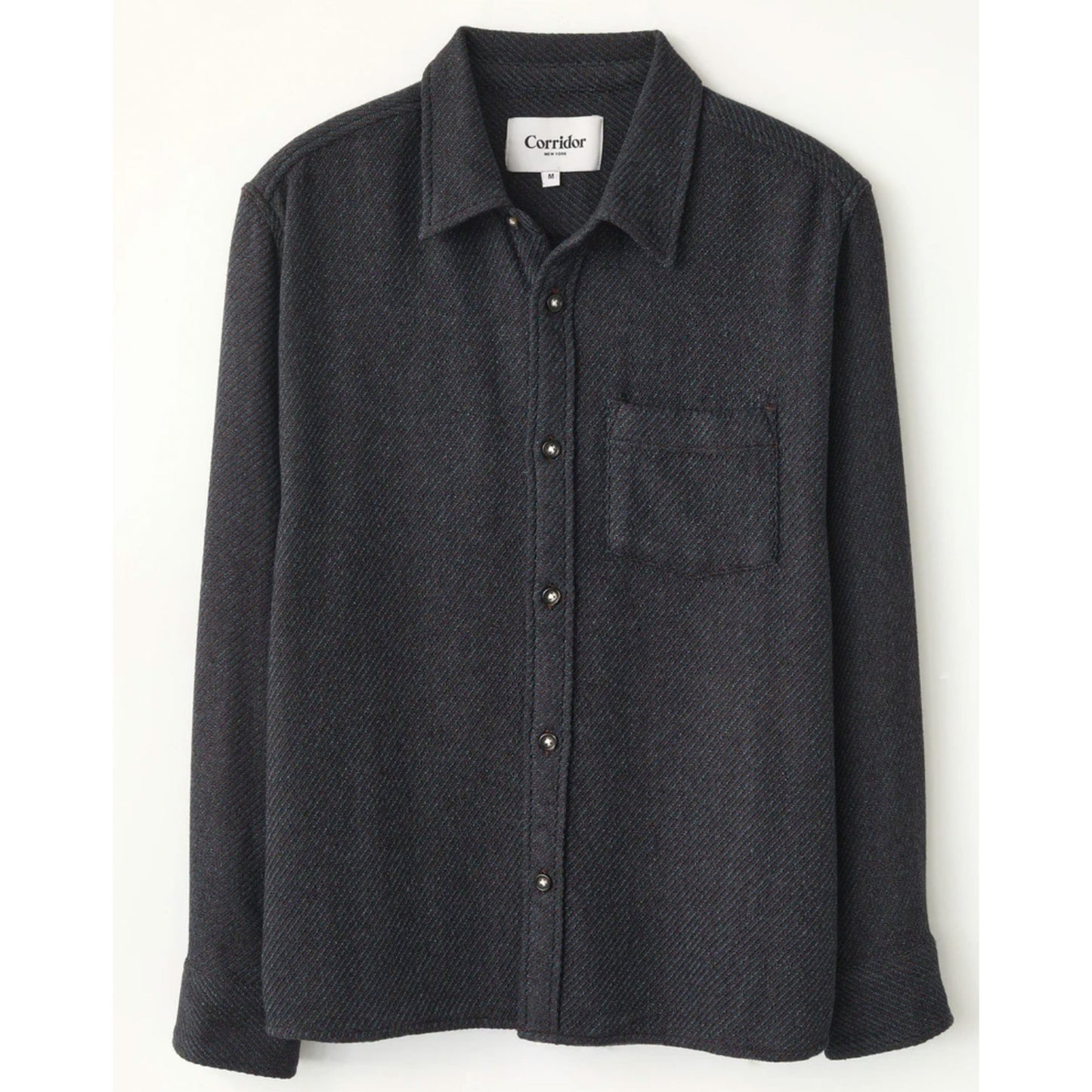 Midnight Twill L/S in Navy