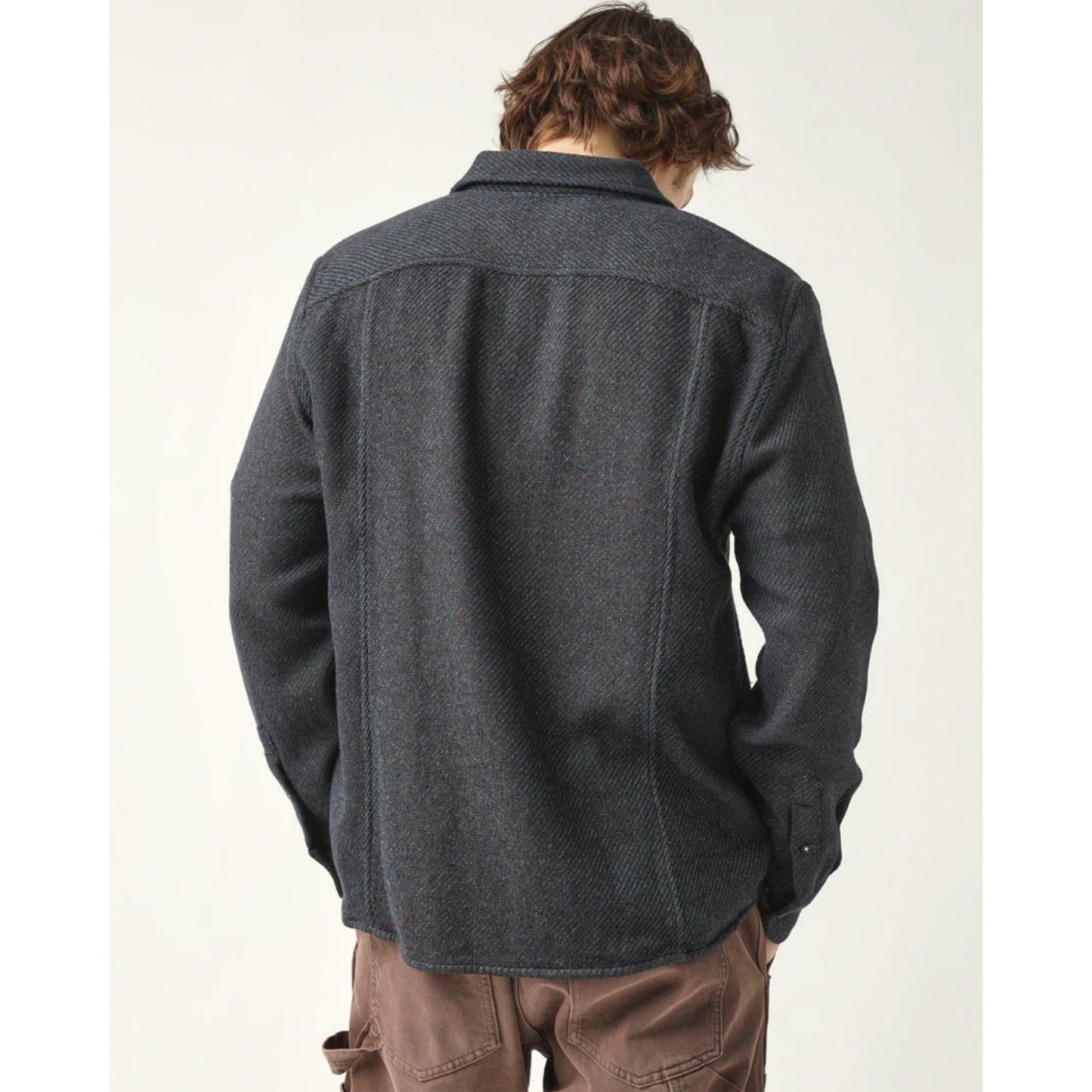Midnight Twill L/S in Navy