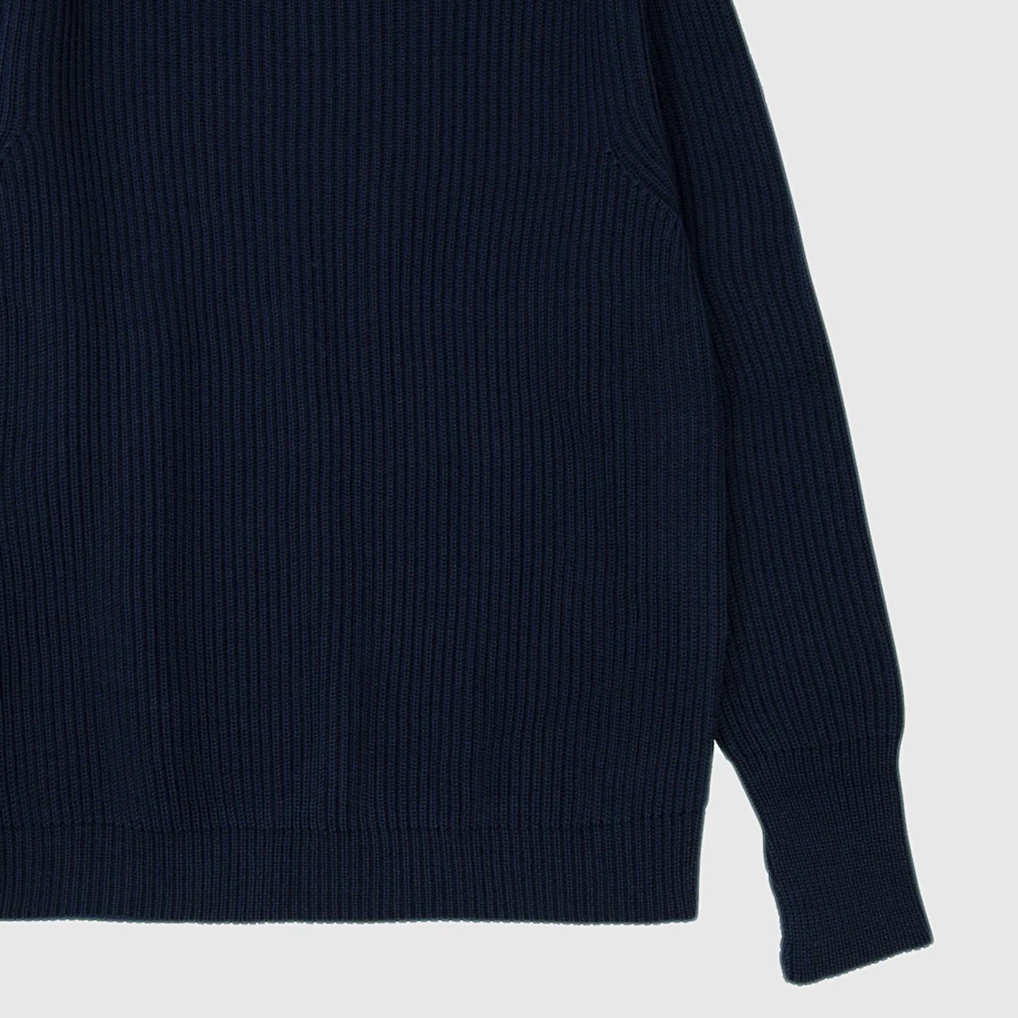 Navy Turtleneck Sweater