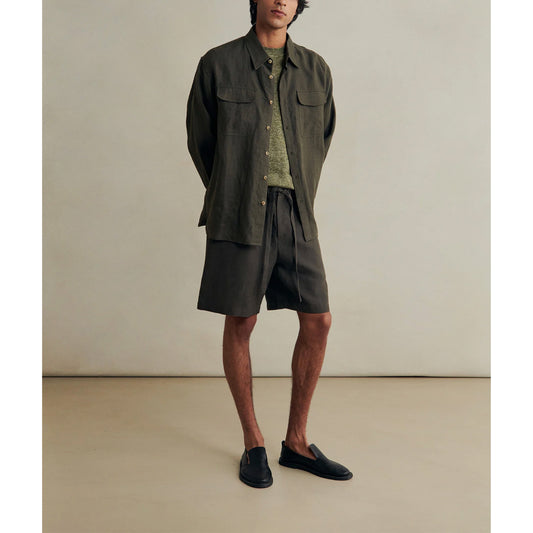 Two Pocket Overshirt in Arabica