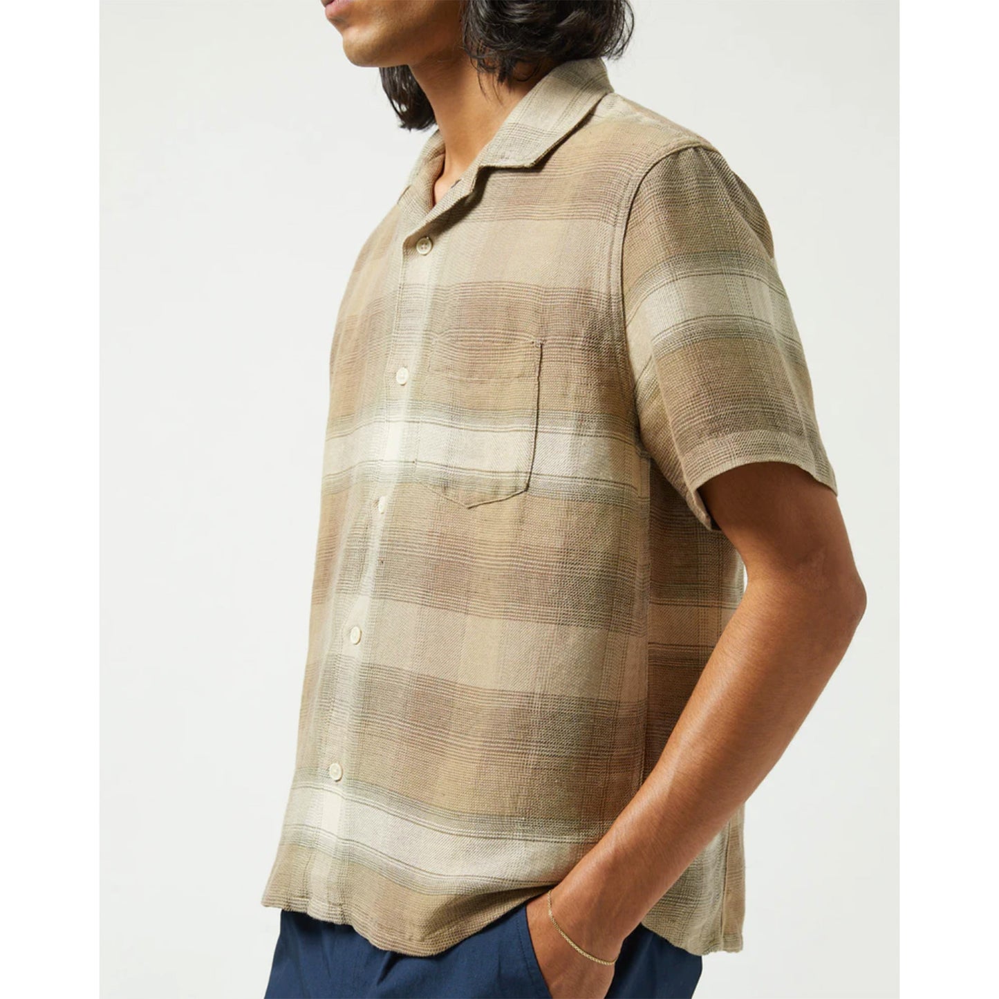Asheville S/S Camp Shirt in Olive