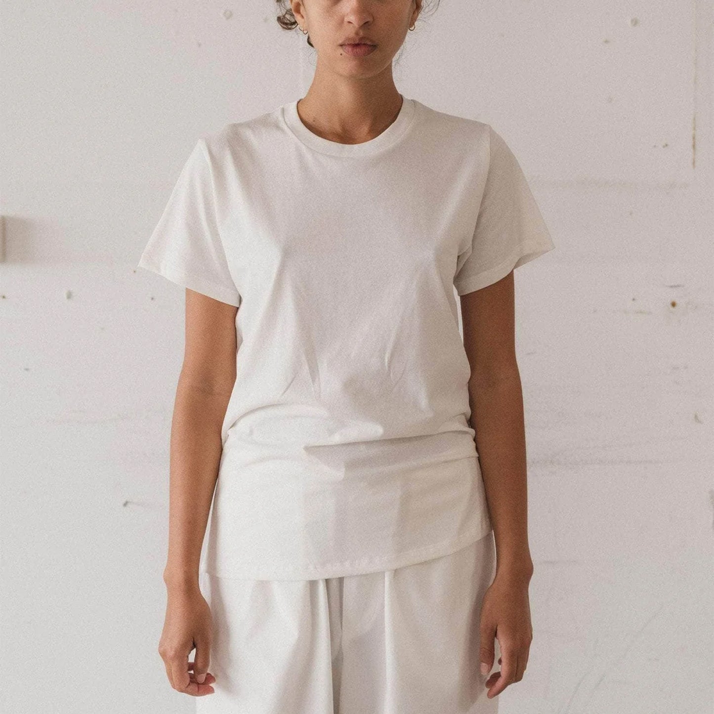 Regenerative Cotton Tee in Undyed