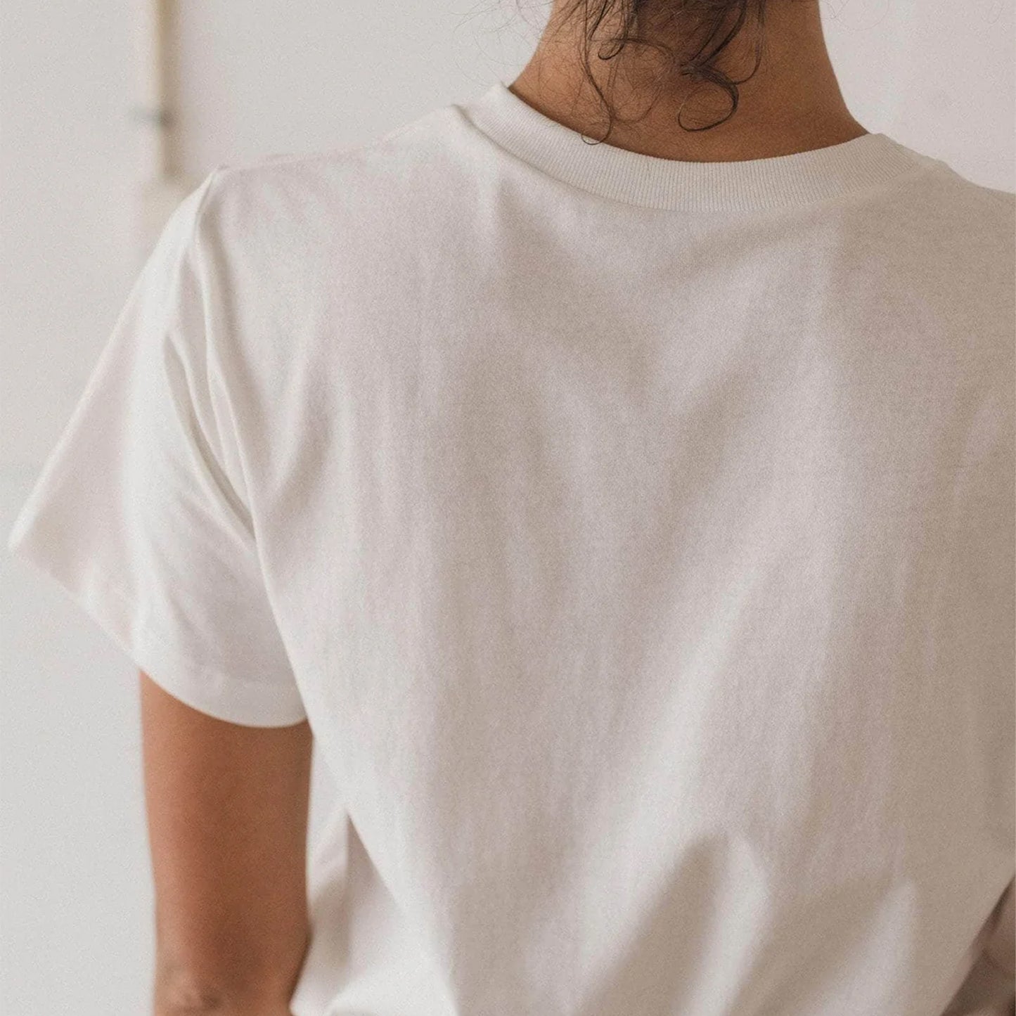 Regenerative Cotton Tee in Undyed