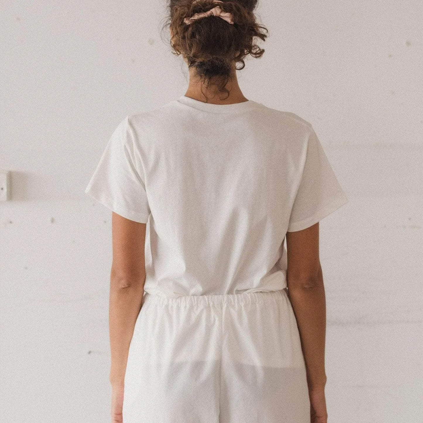 Regenerative Cotton Tee in Undyed