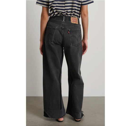 Reworked Culotte in Vintage Black