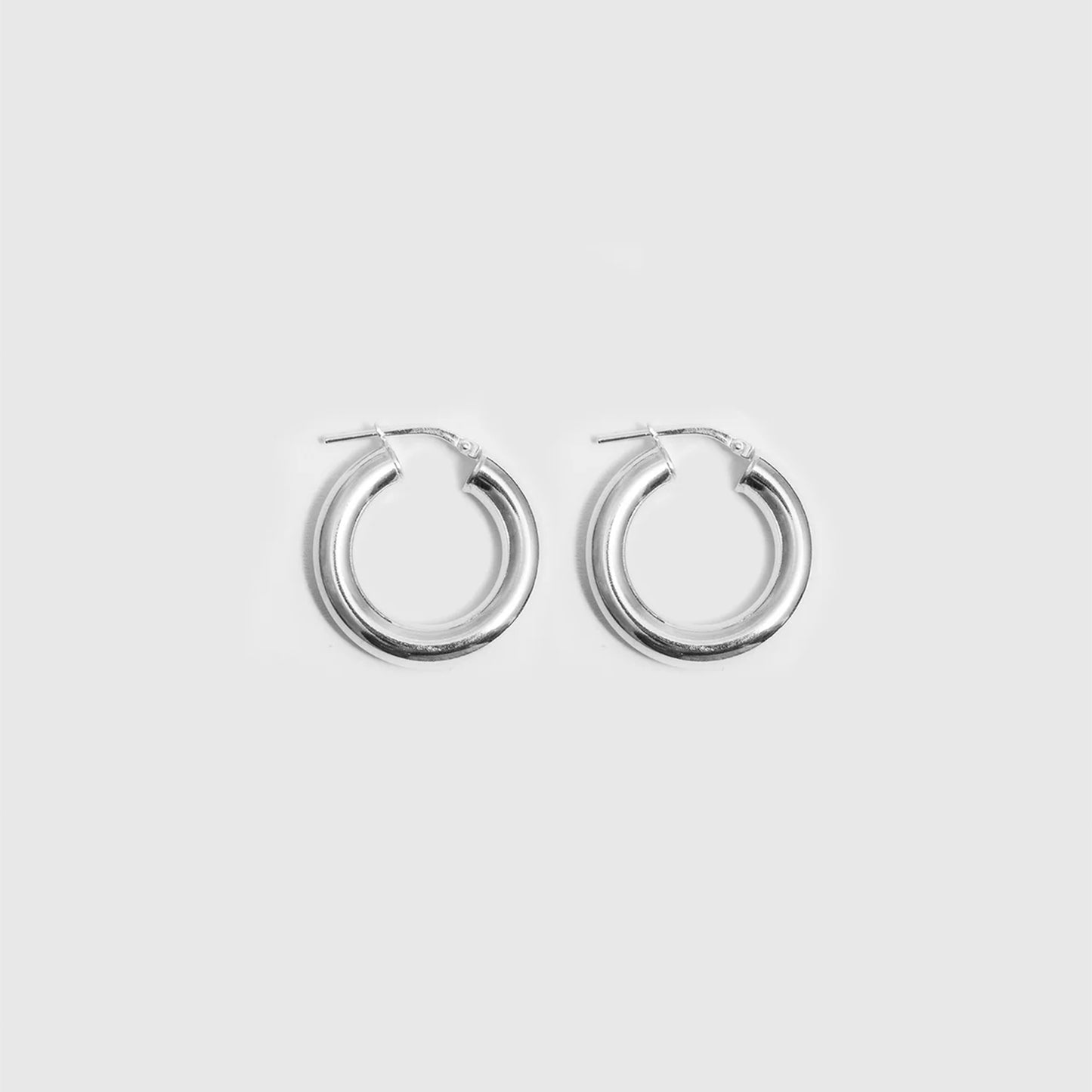 Small Tru Hoops in Silver