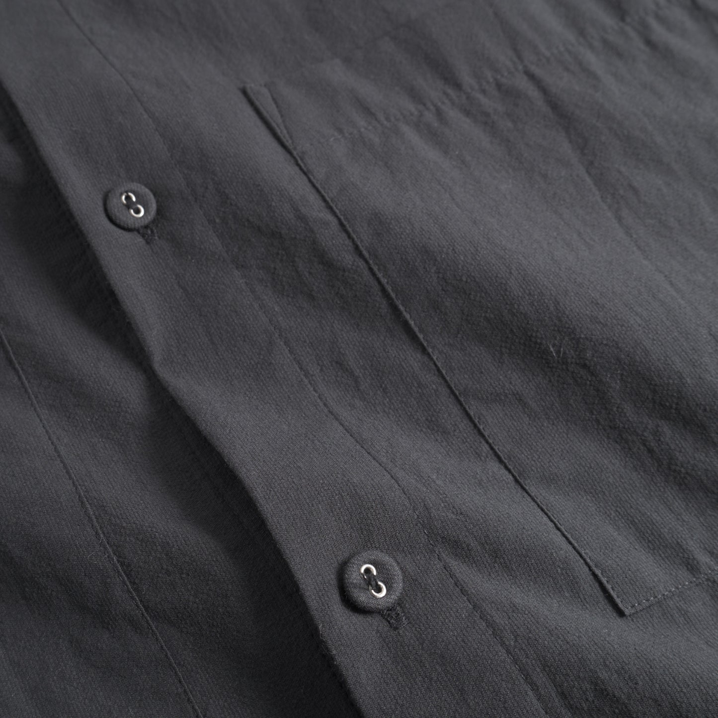 Square S/S Shirt in Charcoal