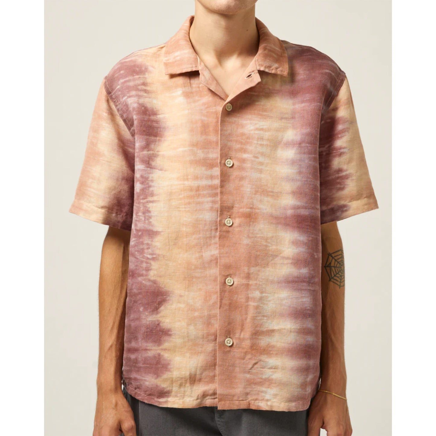 Cosmic Bowling S/S Camp Shirt in Multi
