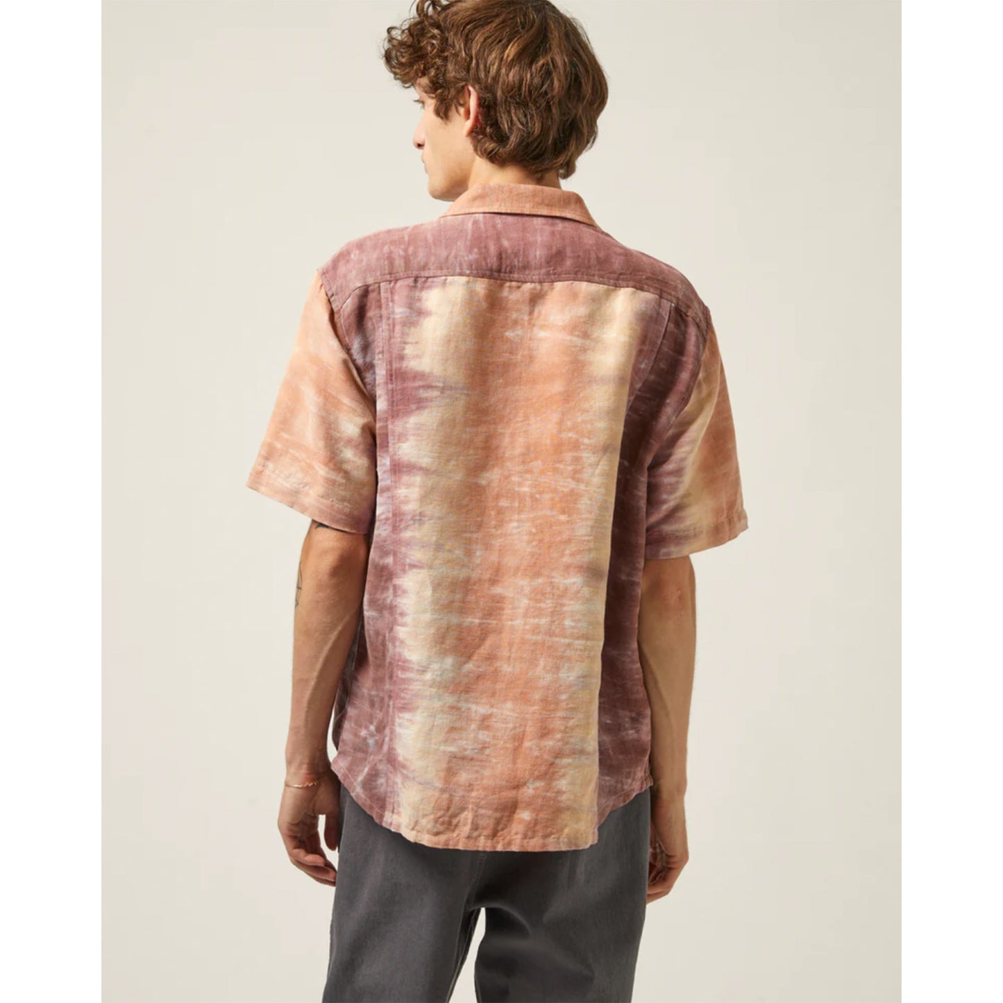 Cosmic Bowling S/S Camp Shirt in Multi