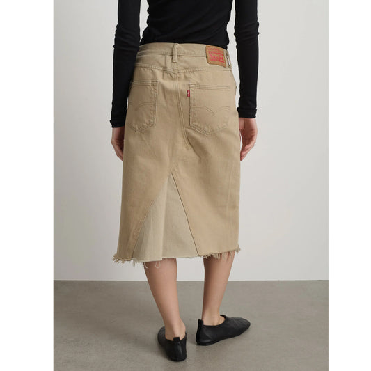 Vintage Skirt in Vintage Khaki