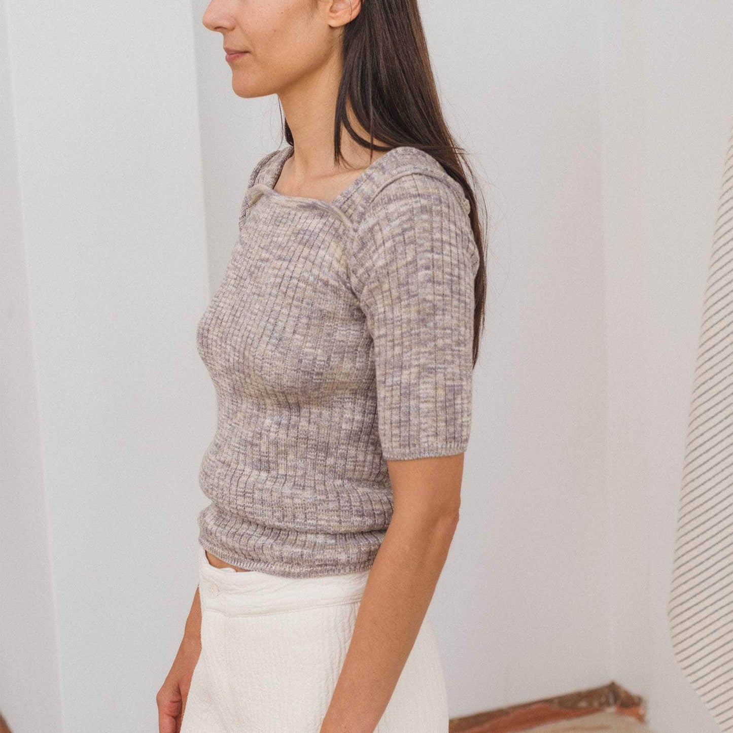 Zampa 3/4 Sleeve Sweater