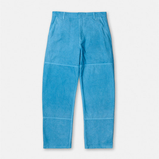 4 Pocket Trouser in Ice Woad Blue