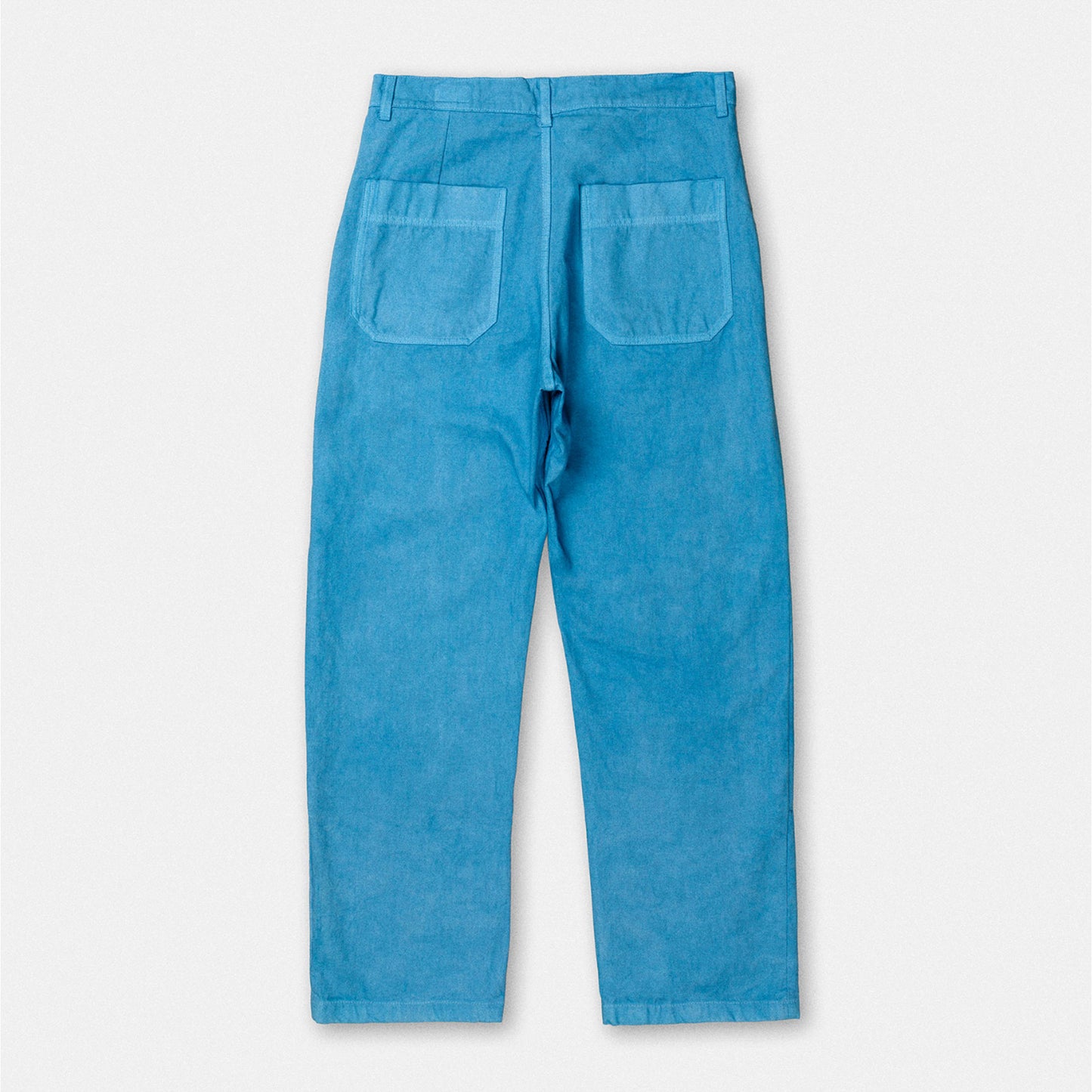 4 Pocket Trouser in Ice Woad Blue