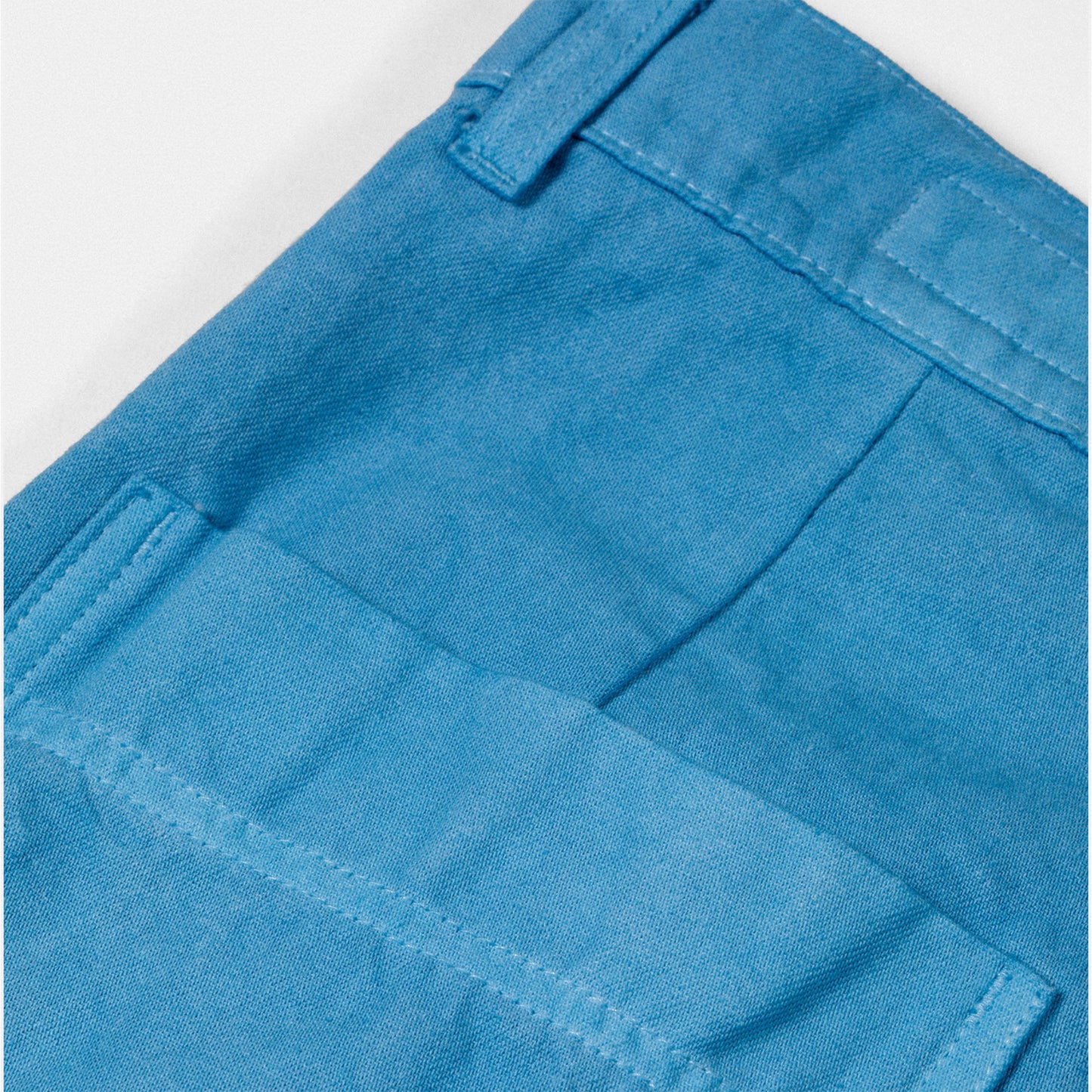 4 Pocket Trouser in Ice Woad Blue