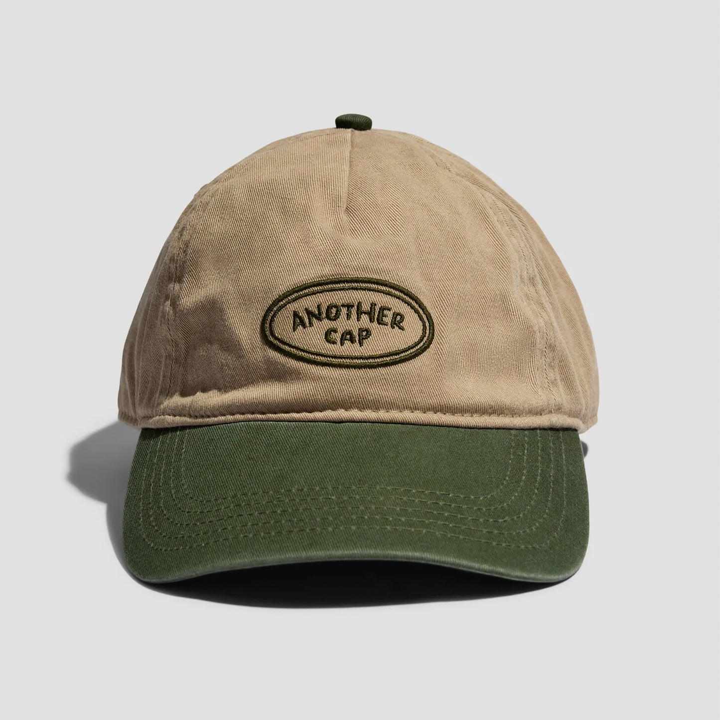 Another Cap 2.0 in Beige and Green