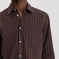 Another Shirt 3.0 in Black Brown Stripe