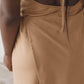 Apron Dress in Bath Brown