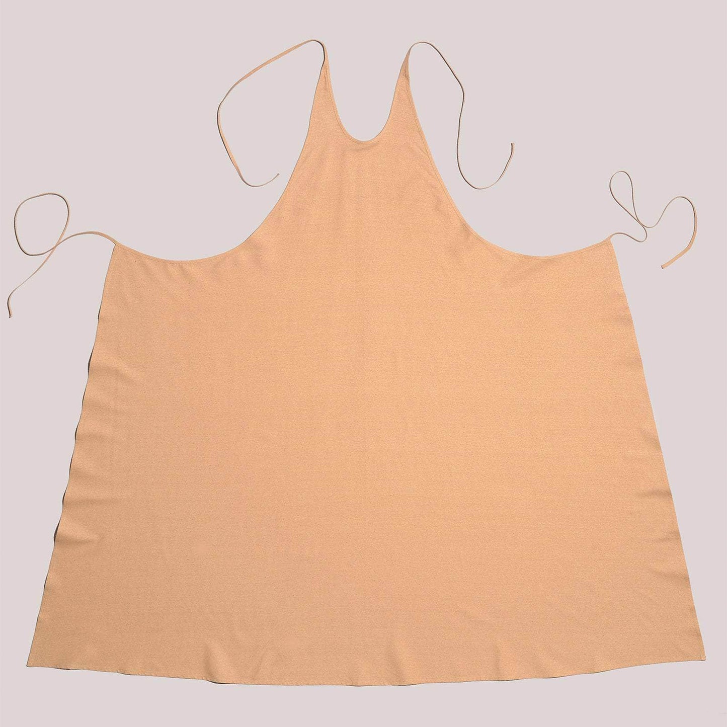 Apron Dress in Bath Brown