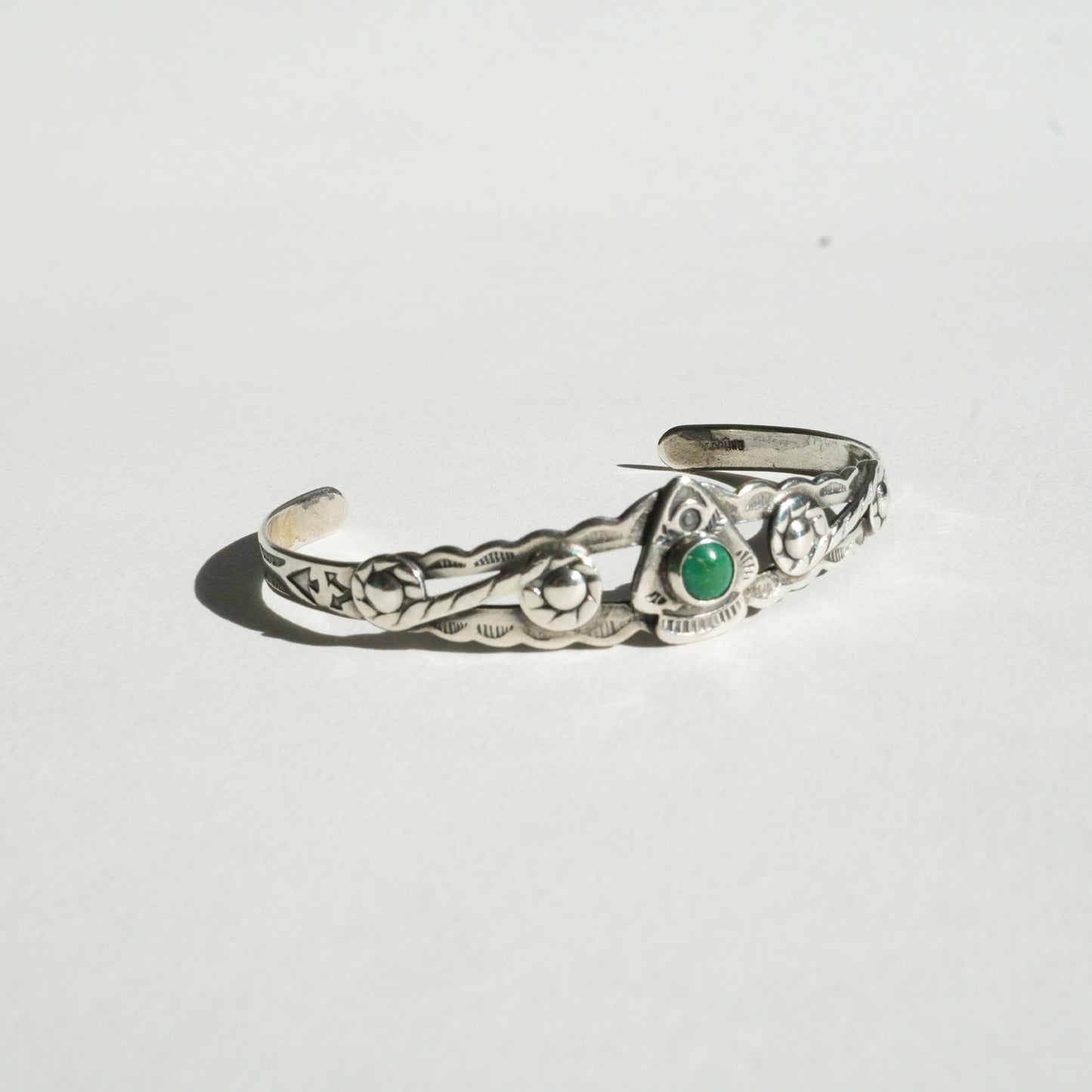 Old Pawn Turquoise Arrow Head Cuff