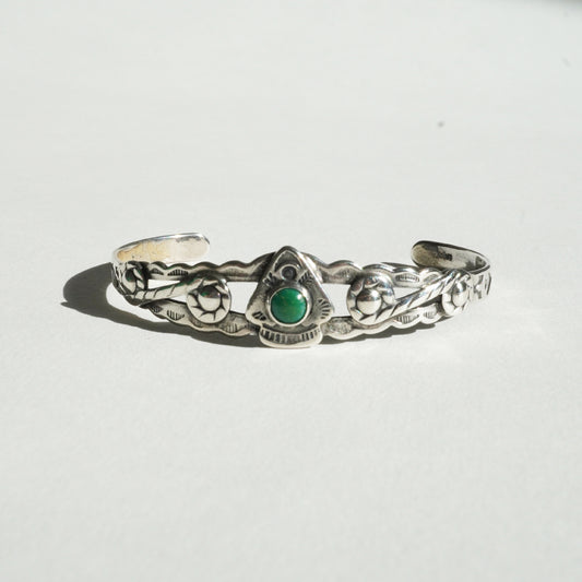 Old Pawn Turquoise Arrow Head Cuff