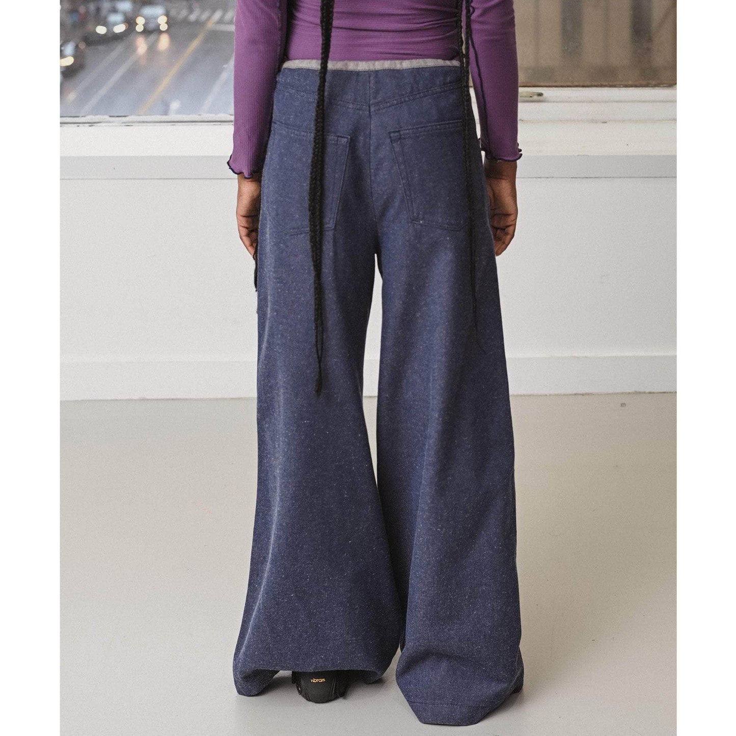 Arthur Loose Pant in Recycled Indigo