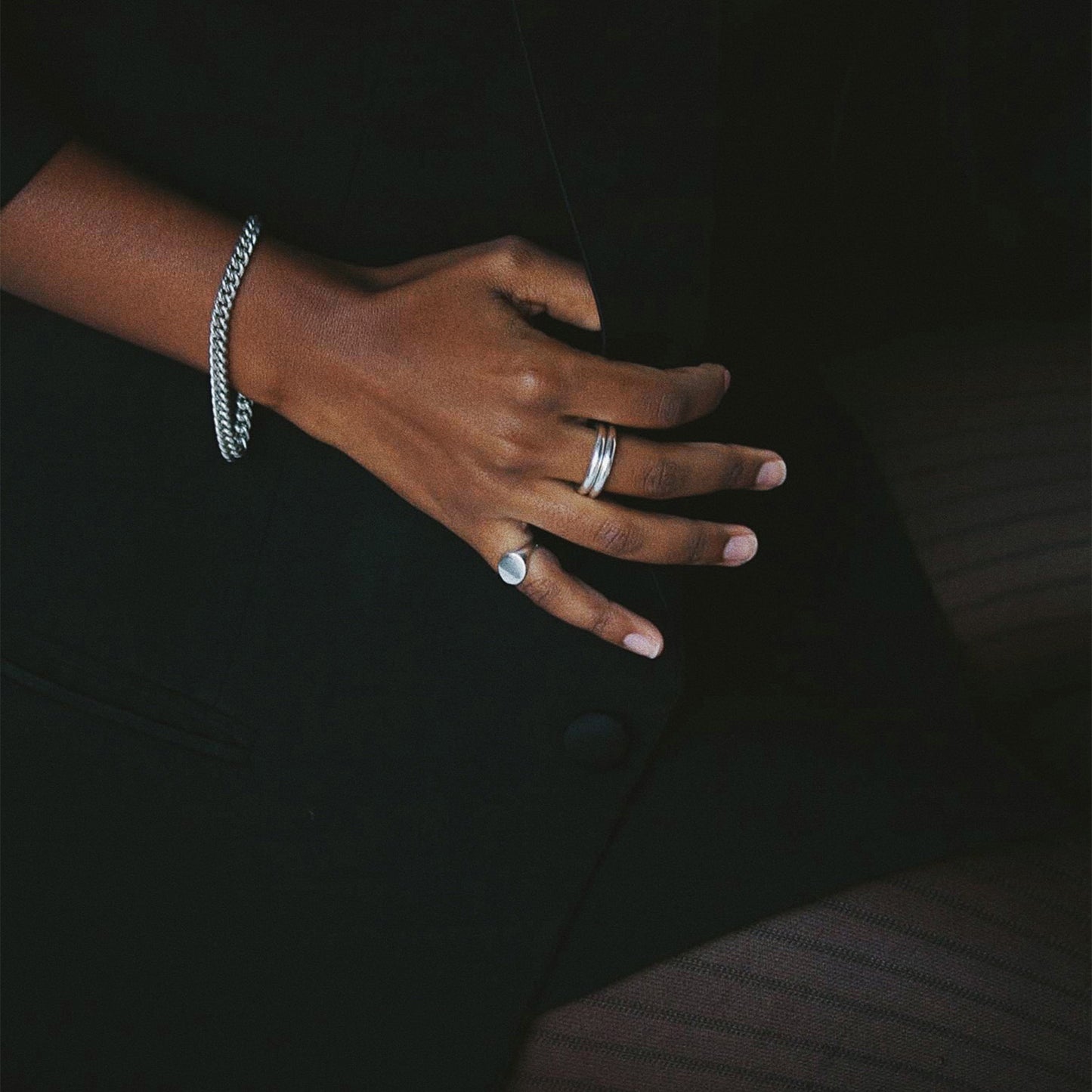 Baby Signet in Sterling Silver