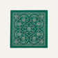 Classic Paisley Bandana in Green