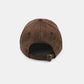 Unstructured Baseball Cap in Medium Brown Mix