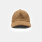 Unstructured Baseball Cap in Dark Tan Mix