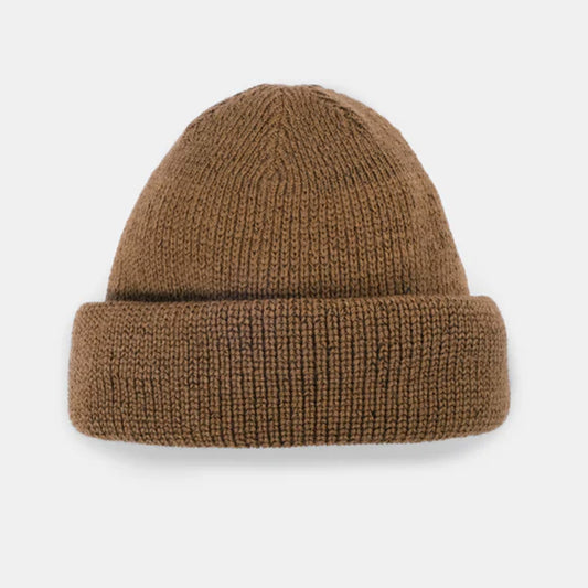 Watch Cap in Dark Tan