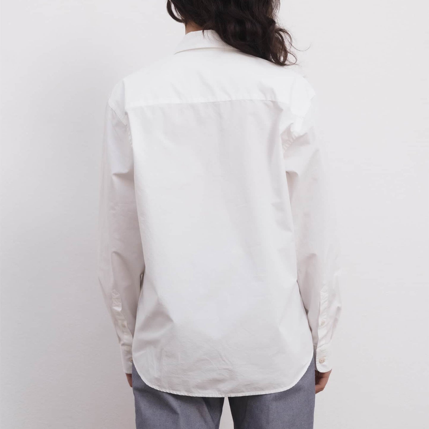 Bent Shirt in Off White