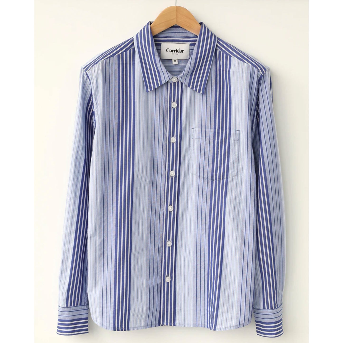 Brandon LS in Blue Stripe