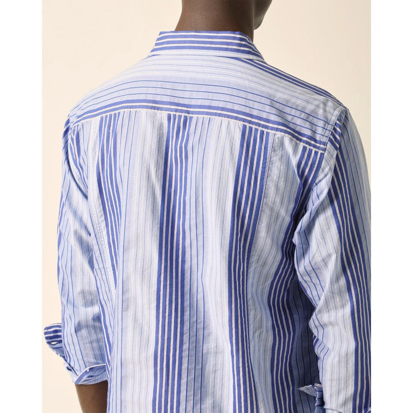 Brandon LS in Blue Stripe