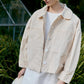 British Dry Oilskin Wesley Jacket in Natural
