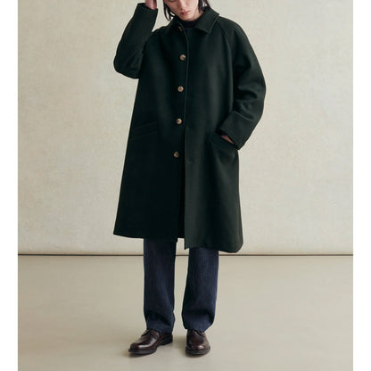 Camargue Coat in Forest Green