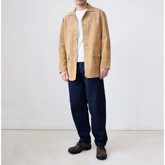 Suede Chicago Coat in Tan